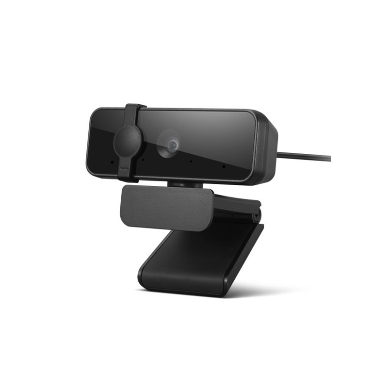 Lenovo Essential FHD Webcam, Full HD -verkkokamera, musta