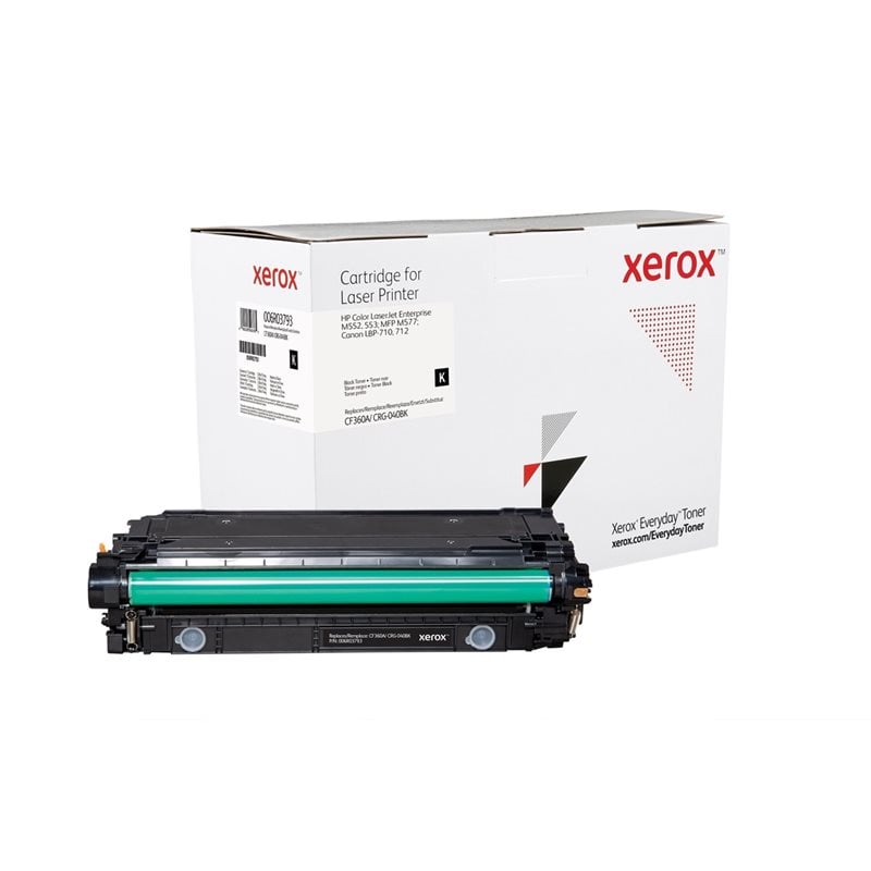 Xerox Everyday Toner -tarvikelaserväriainekasetti, musta, jopa 6000 sivua (HP)