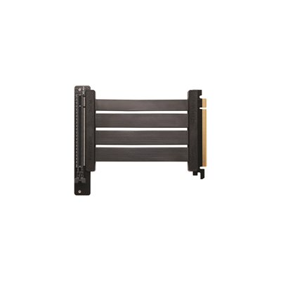 Phanteks Flat Line PCIe Gen4 Riser Cable 90, 150mm, musta