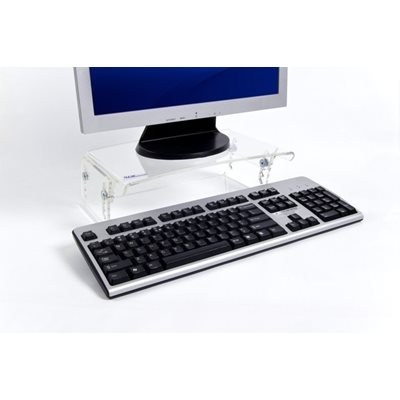 Neomounts Monitorin koroke, max. 25kg, läpinäkyvä