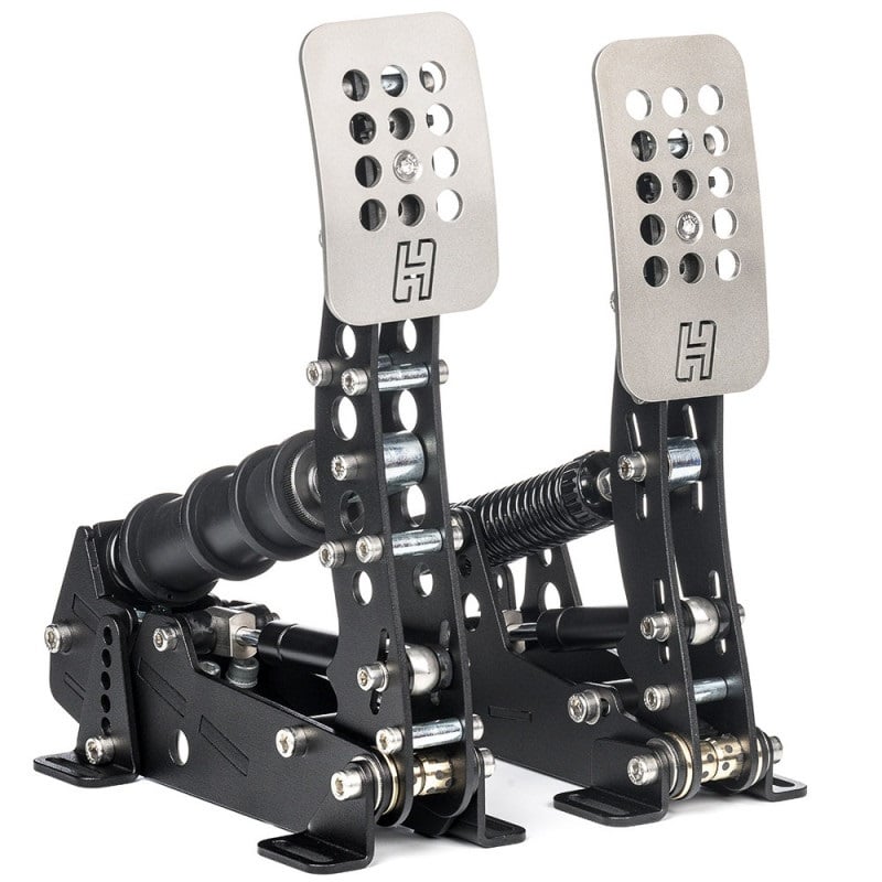 Heusinkveld Ultimate+ Black - 2 Pedal Set -poljinsarja, musta