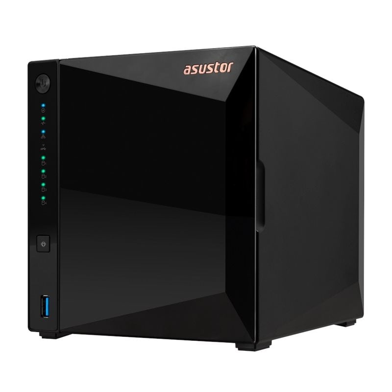 Asustor DRIVESTOR 4 Pro Gen2 (AS3304T v2), 4-paikkainen NAS-asema, musta