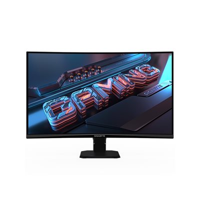 Gigabyte 27" GS27QCA, kaareva 180Hz QHD-pelimonitori, musta
