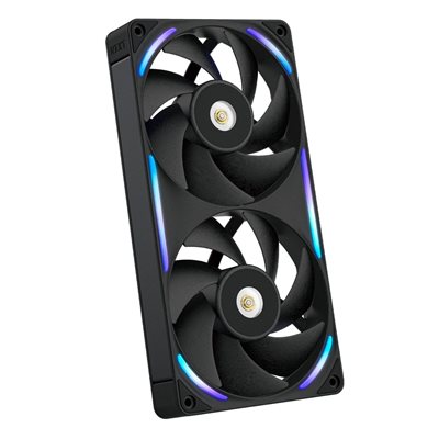 NZXT F240X, 240mm PWM-laitetuuletin, musta