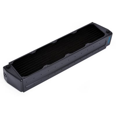 Alphacool NexXxoS HPE-60 Full Copper X-Flow 80mm Quad Radiator -jäähdytin, musta