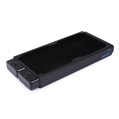 Alphacool NexXxoS HPE-30 Full Copper 240mm Radiator, 240mm jäähdytin, musta