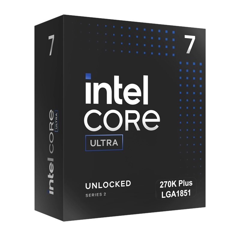 Intel Core Ultra 7 270K Plus, LGA1851, 3.7 GHz, 36MB, Boxed