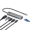 StarTech.com 3.2 Gen1 USB-C 7-in-1 Multiport Adapter -telakointiasema, harmaa