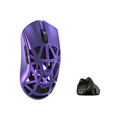 WLMOUSE Beast X Pro, langaton pelihiiri, 30 000 DPI, violetti