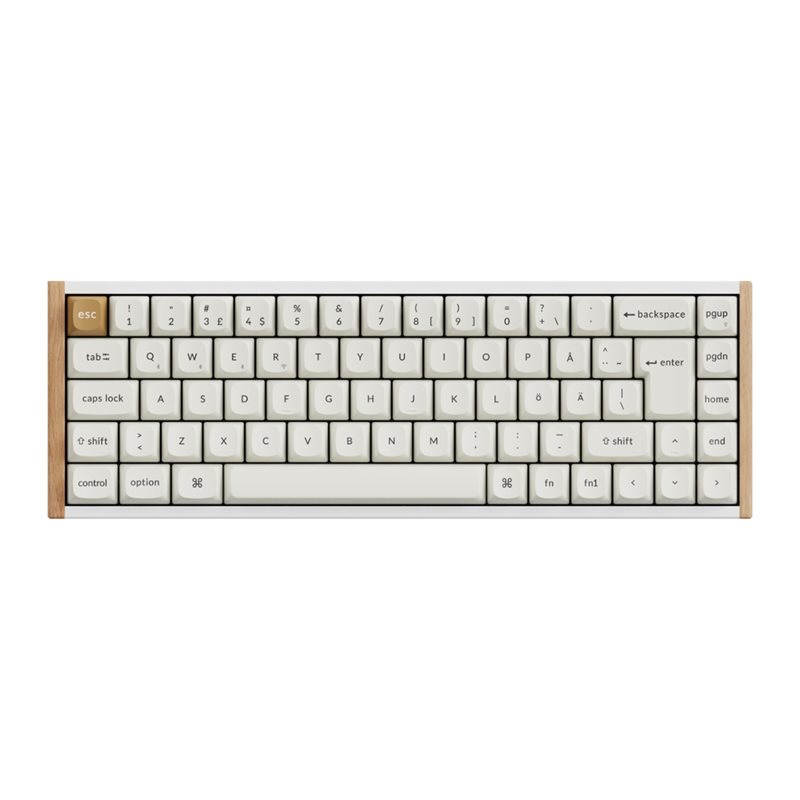 Keychron (Outlet) K6 HE SE, langaton mekaaninen näppäimistö, 65%, Gateron 2.0 Purple Magnetic Switch