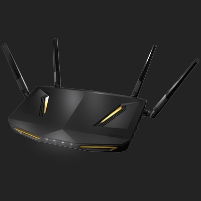 ZyXEL NBG6817 Armor Z2, langaton kaksitaajuusreititin, AC2600, MU-MIMO, musta/keltainen