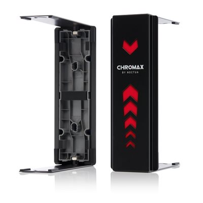 Noctua NA-HC3 chromax.black.swap, prosessorijäähdyttimen lisäkansi, 2 kpl, musta