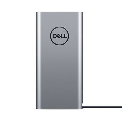 Dell Notebook Power Bank Plus, varavirtalähde, 65Wh, USB-C + USB-A, hopea