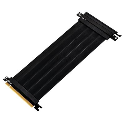 SilverStone RC03, PCIe x16 Riser -kaapeli, 220mm, musta