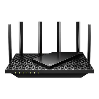 TP-Link Archer AX72, Dual-Band Gigabit Wi-Fi 6 -reititin, AX5400, musta