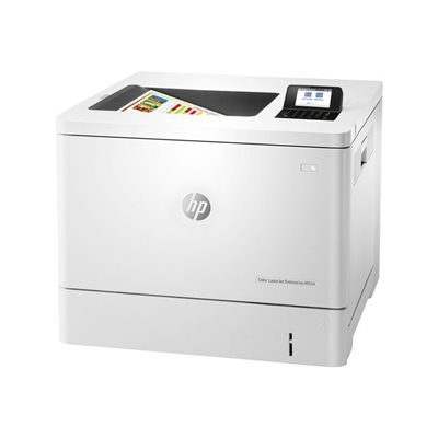 HP LaserJet Enterprise M554dn -värilasertulostin, A4, Duplex, valkoinen/musta