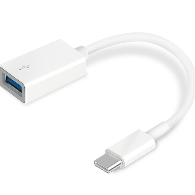 TP-Link UC400, SuperSpeed 3.0 USB-C -> USB-A -adapteri, valkoinen