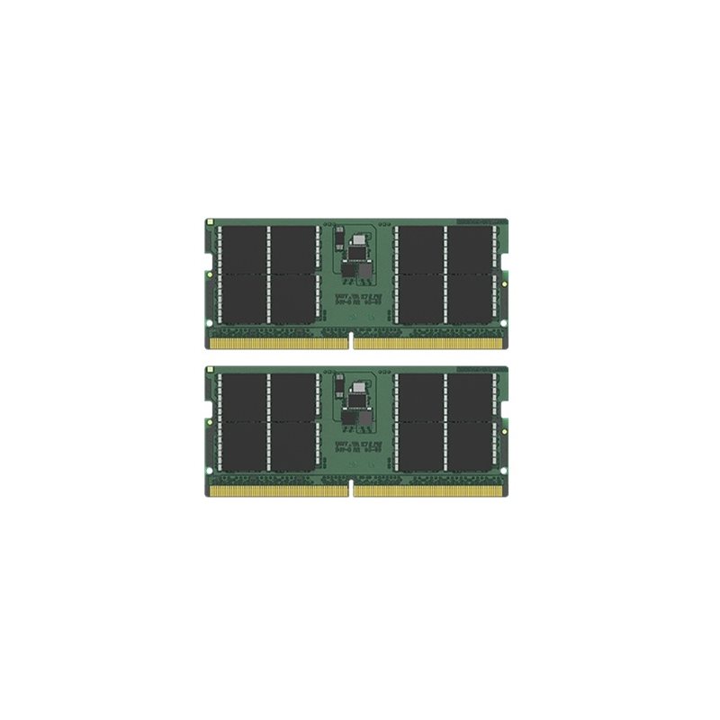 Kingston 64GB (2 x 32GB) ValueRAM, DDR5 5600MHz, SO-DIMM, CL46, 1.10V