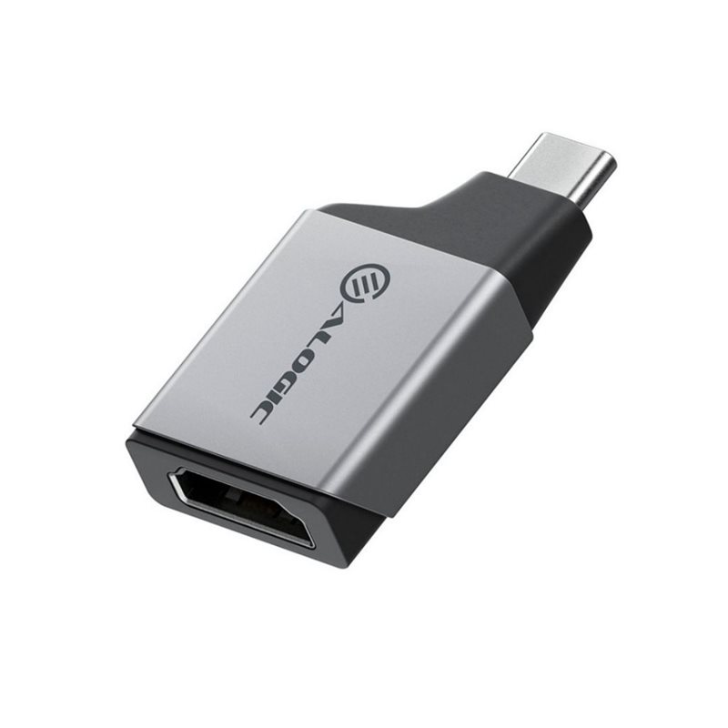 ALOGIC Ultra Mini USB-C -> HDMI -sovitin, harmaa/musta