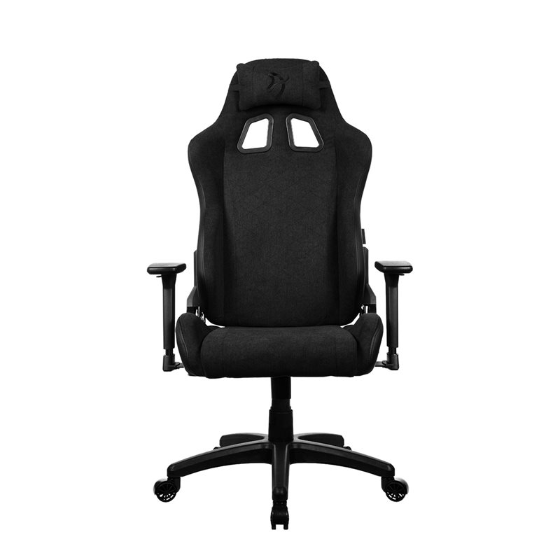 Arozzi Avanti Soft Fabric - Pure Black, kangasverhoiltu pelituoli, musta - Kuva 2