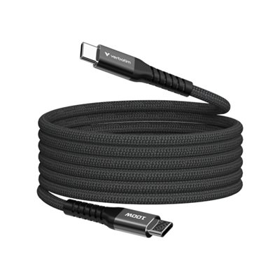 Verbatim 2.0 USB-C -kaapeli, magneettinen, PD3.0 100W, 1,2m, musta