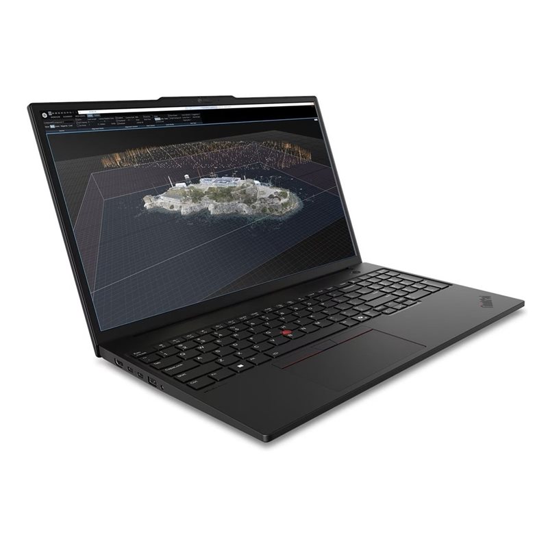 Lenovo 16" P16S G4, kannettava tietokone, musta