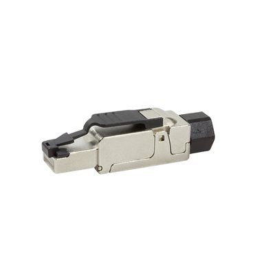 Logilink Suojattu FTP Cat6A RJ-45 -kenttäliitin, hopea