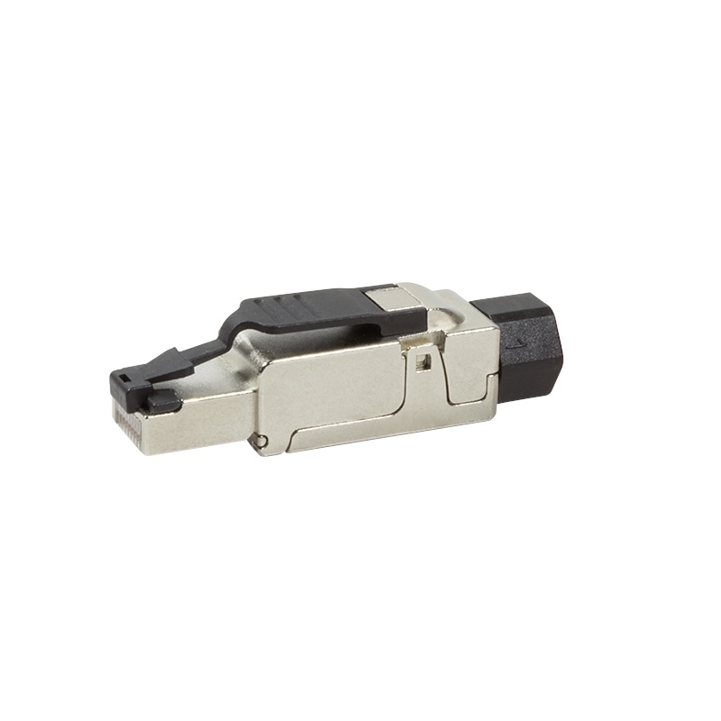 Logilink Suojattu FTP Cat6A RJ-45 -kenttäliitin, hopea