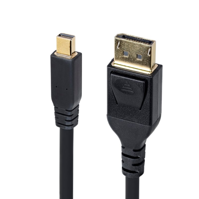 StarTech.com Mini DisplayPort - DisplayPort 1.4 -näyttökaapeli, 3m, musta