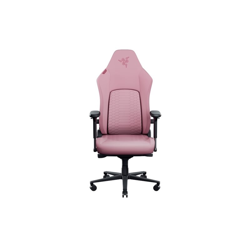 Razer ISKUR V2 NewGen, kangasverhoiltu pelituoli, pinkki
