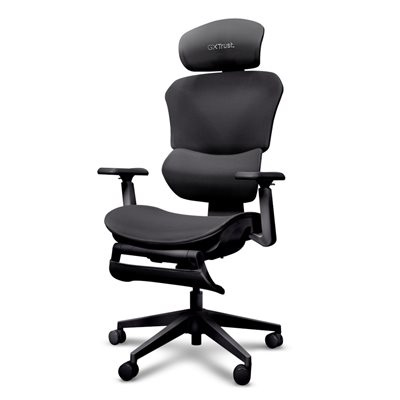 TRUST GXT725 MESH -pelituoli, musta