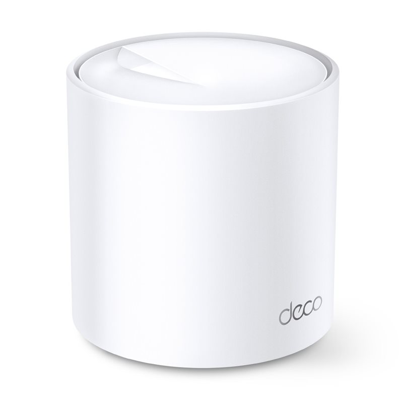TP-Link Deco X20, Dual Band AX1800 Wi‑Fi 6 -Mesh-järjestelmä, valkoinen