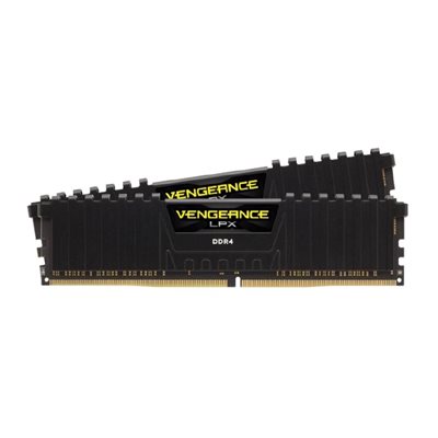Corsair 16GB (2 x 8GB) Vengeance LPX, DDR4 3600MHz, CL18, 1.35V, musta