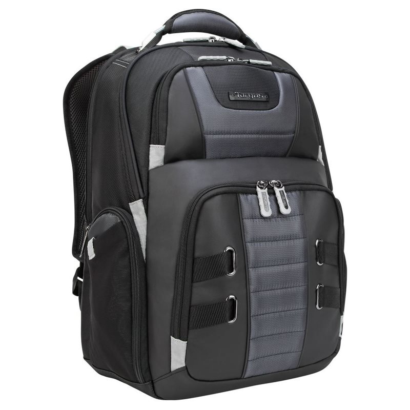 Targus 11,6 - 15,6" DrifterTrek Laptop Backpack, kannettava tietokoneen reppu, musta