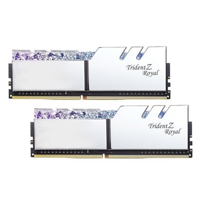 G.Skill 32GB (2 x 16GB) Trident Z Royal, DDR4 3200MHz, CL16, 1.35V, hopea