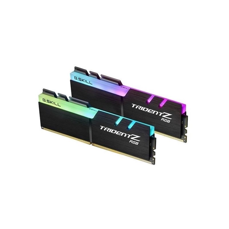 G.Skill 16GB (2 x 8GB) Trident Z RGB (For AMD), DDR4 3600MHz, CL18, 1.35V, musta