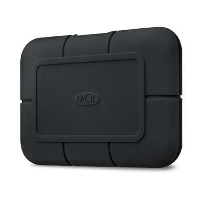 LaCie 1TB Rugged SSD Pro, ulkoinen SSD-levy, Thunderbolt 3, musta