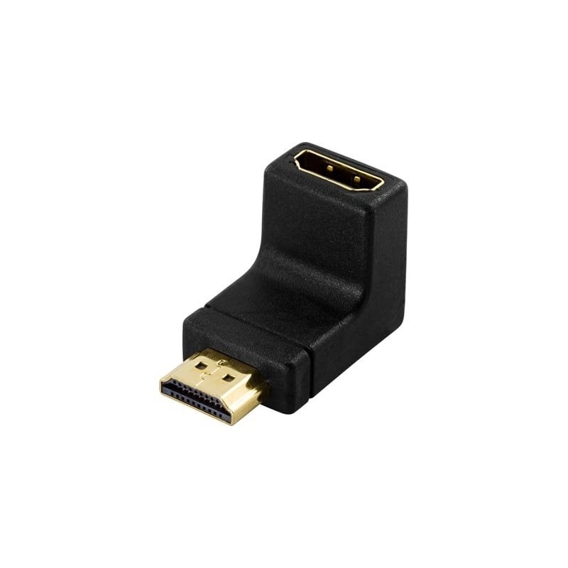 DeLock HDMI -kulma-adapteri, musta