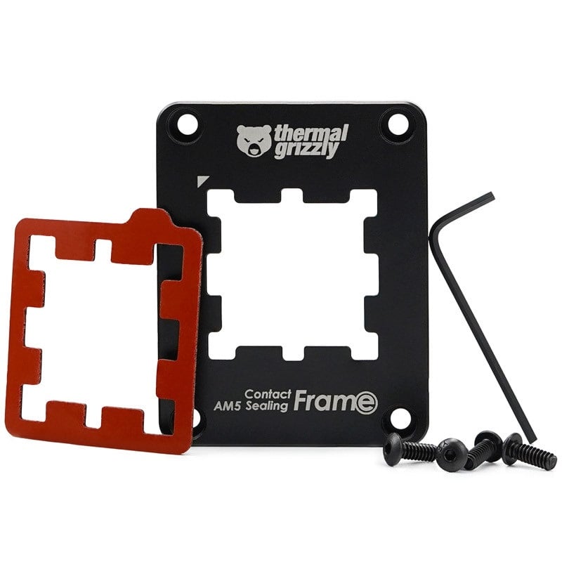 Thermal Grizzly AM5 Contact & Sealing Frame, musta