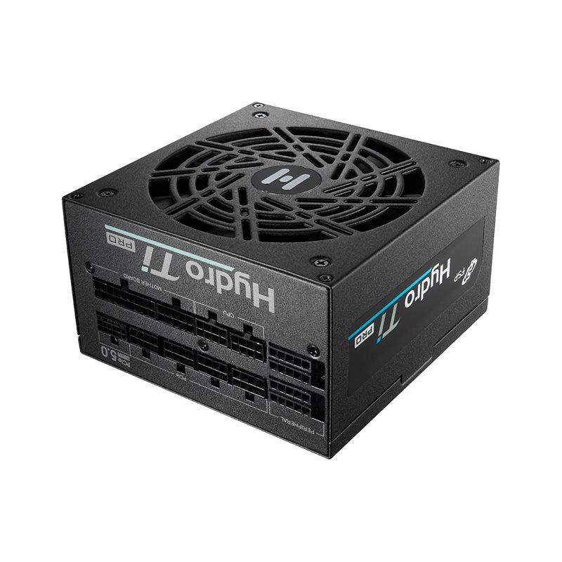 FSP 1000W Hydro Ti PRO, ATX-virtalähde, 80 Plus Titanium, musta