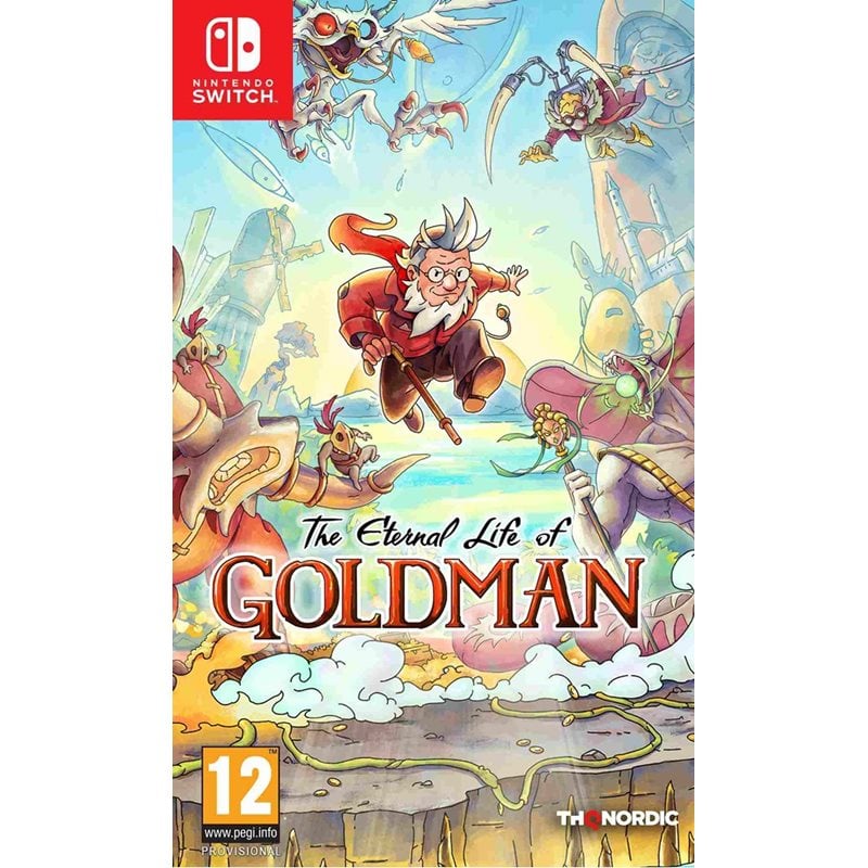 THQ Nordic The Eternal Life of Goldman (Switch) Ennakkotilaa!