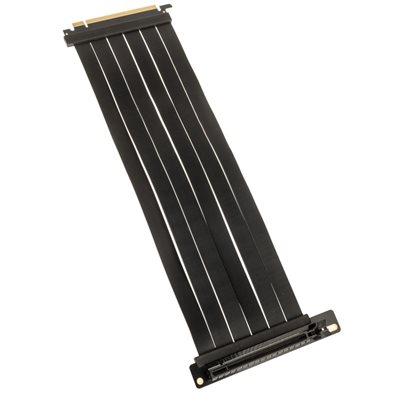 Kolink (Outlet) PCI-E Gen 5.0 Riser Cable, 90°, 30cm, musta