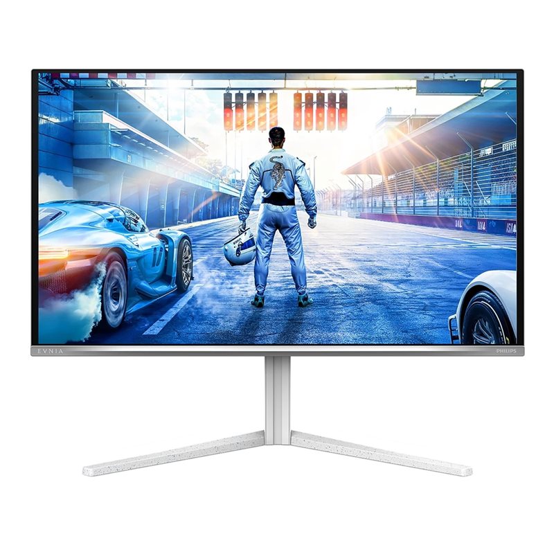 Philips 26,5" Evnia 6000 27M2N6501L, 240Hz QHD OLED-pelimonitori, valkoinen