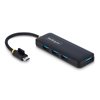 StarTech.com 4-porttinen 3.2 Gen1 USB-C -hubi, musta