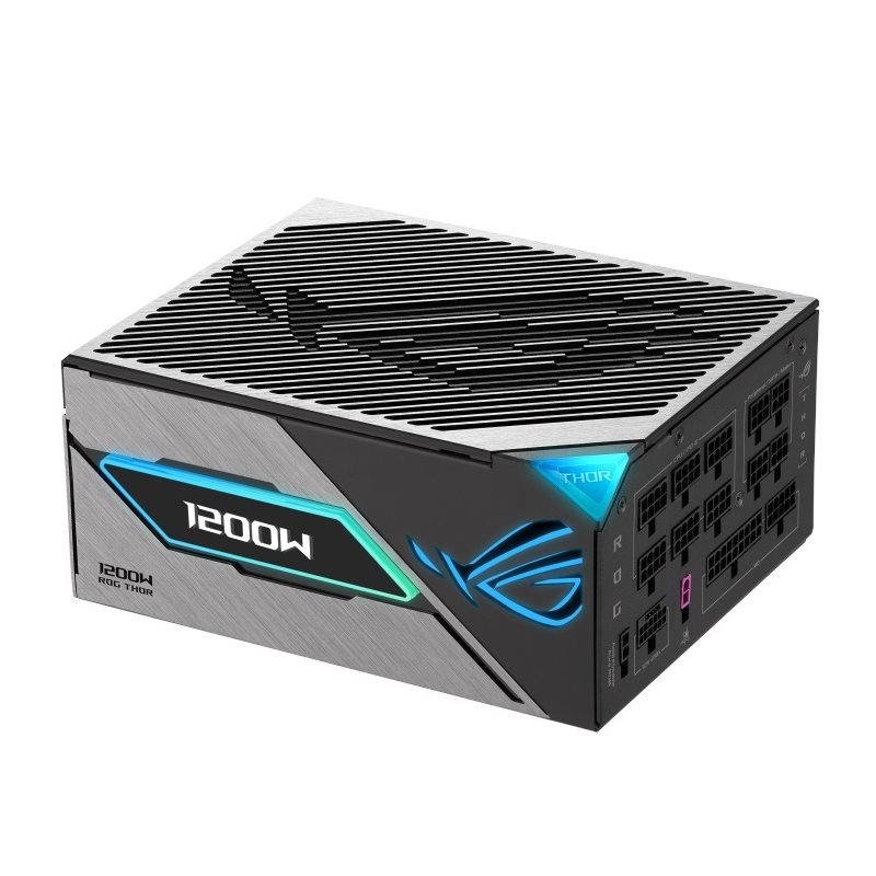 Asus 1200W ROG THOR Platinum III (ROG Equalizer), ATX 3.1-virtalähde, PCIe 5.1, 80 Plus Platinum