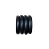 Phobya EPDM Tube 16/10 -letku, musta