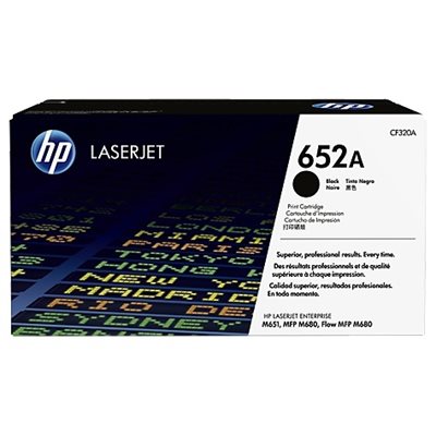 HP 652A LaserJet, Laserväri, Musta