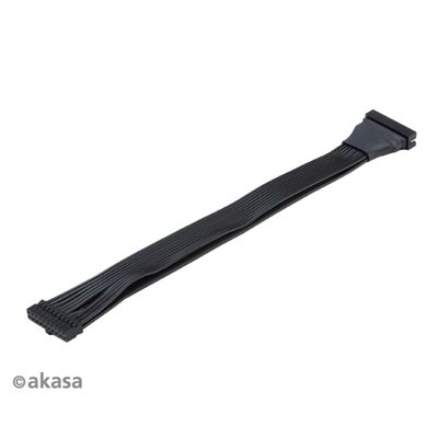 Akasa USB 3.0 19-pin sisäinen jatkokaapeli, 15cm