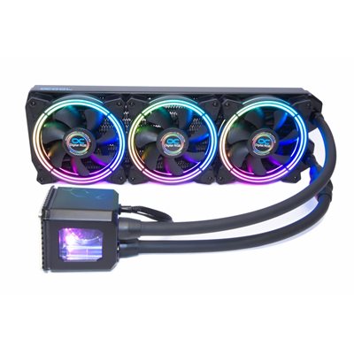 Alphacool Eisbaer Aurora 360 CPU - Digital RGB, vesijäähdytysratkaisu prosessorille, musta