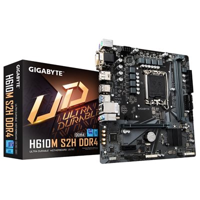 Gigabyte H610M S2H DDR4, mATX-emolevy